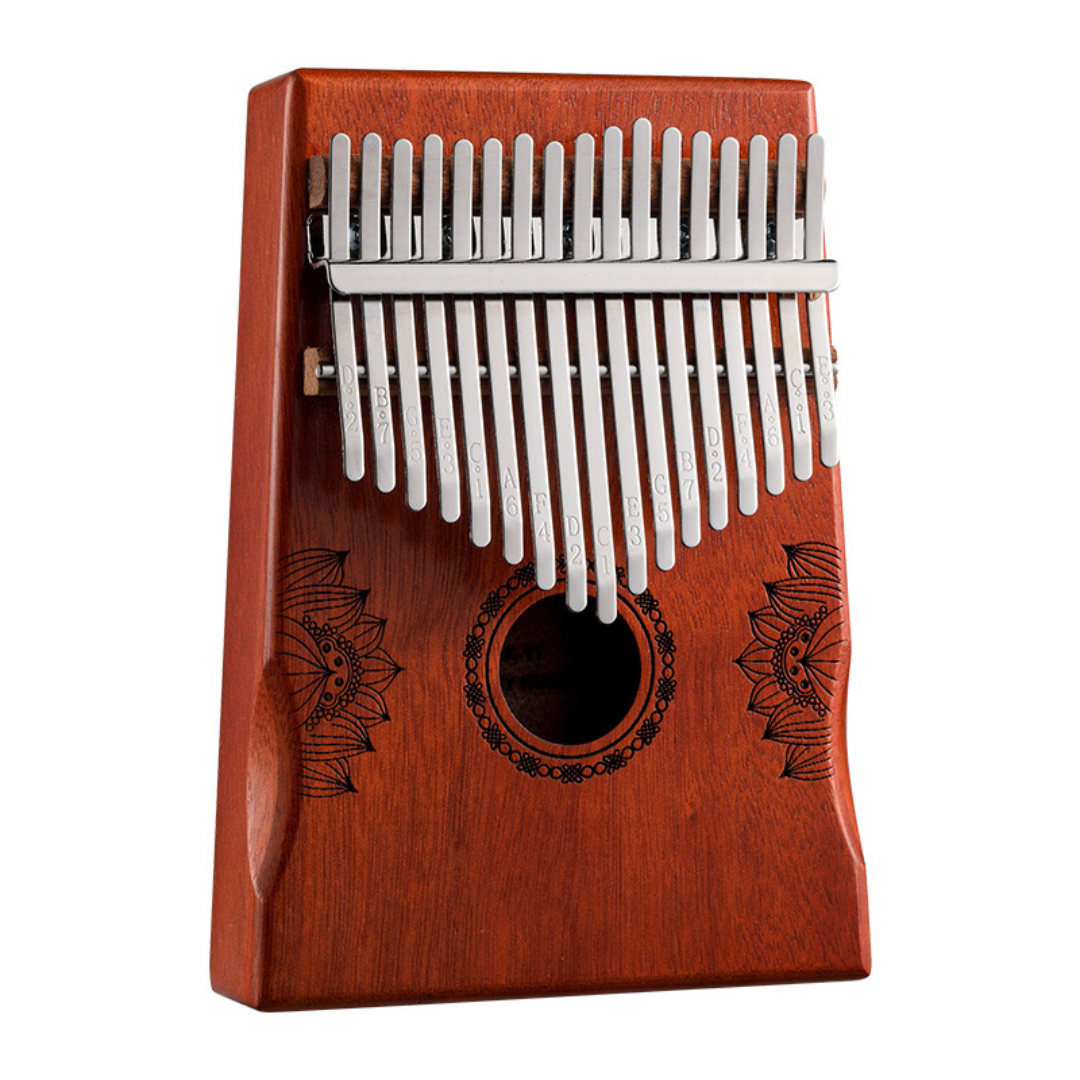 Kalimba 17 Key Hluru Mahogany Lotus