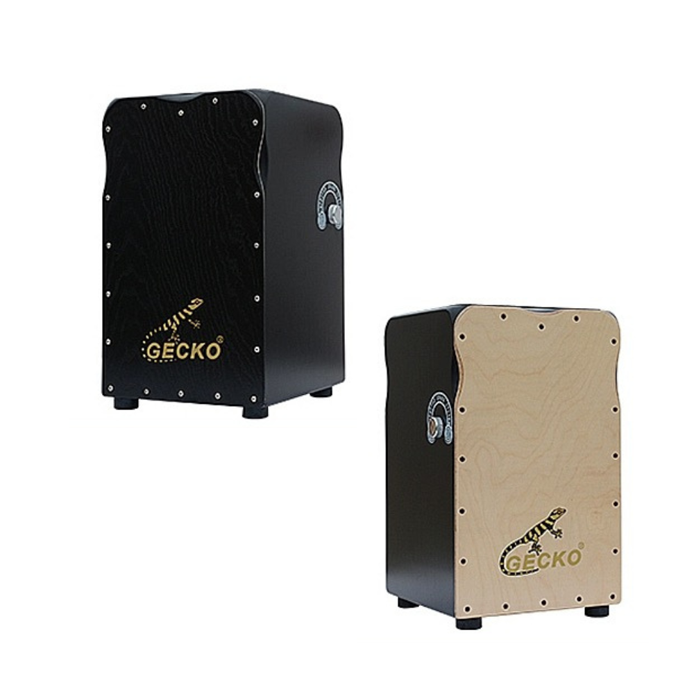 Gecko Cajon Drum Double Sided Drum Hand Percussion string cajon snare cajon CL99 w/Backpack