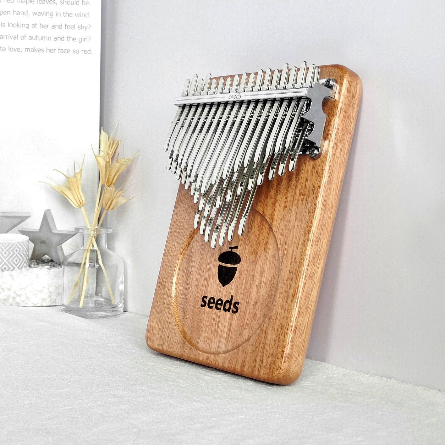 Kalimba thumb piano 41 key Chromatic SEEDS double layer musical therapy buy kalimba Australia