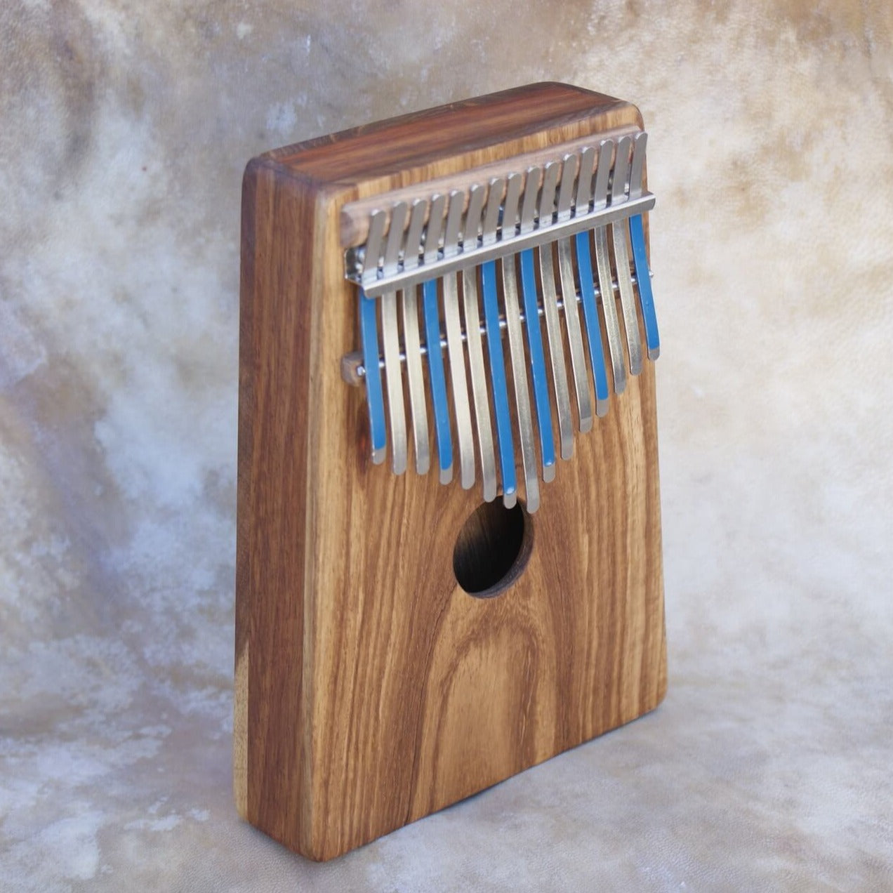 Hugh Tracey Alto Kalimba 17 Key mbira thumb piano musical instrument sound healing musical therapist with Electronic Pickup Handmade in Africa