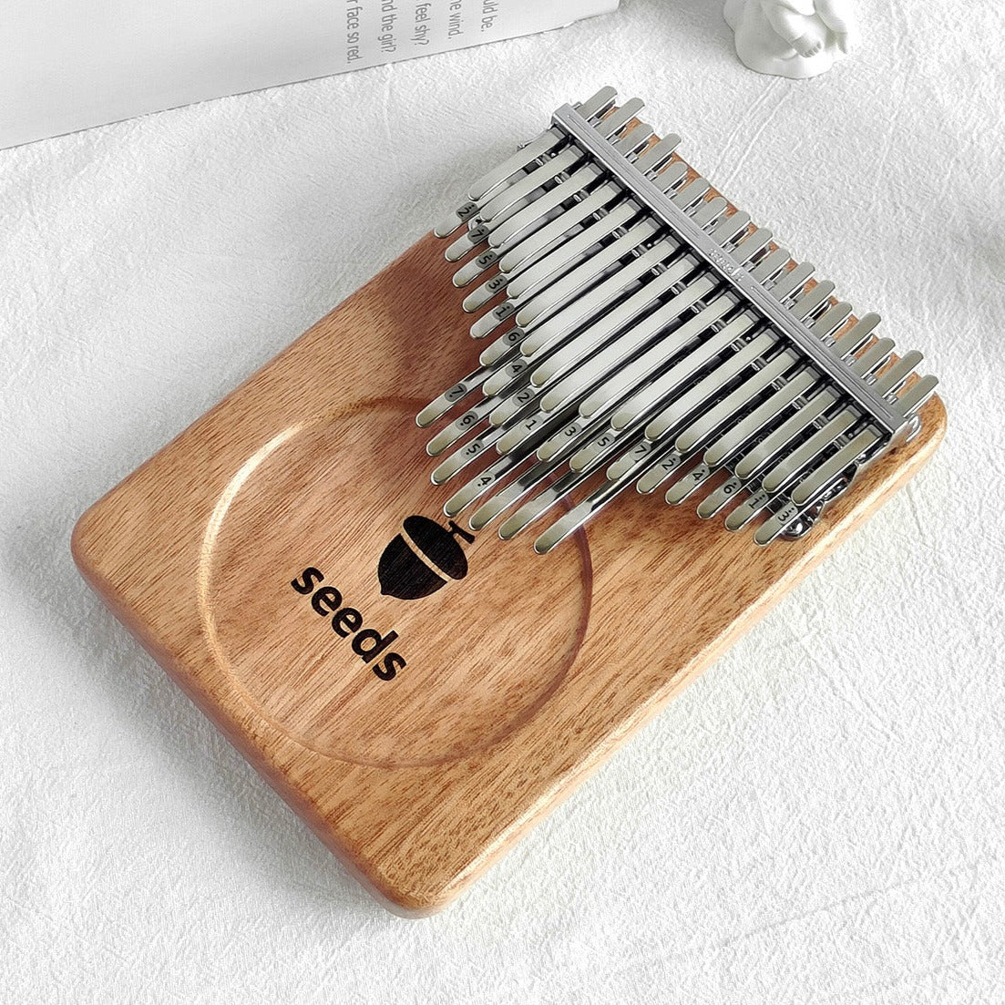 Kalimba thumb piano 41 key Chromatic SEEDS double layer musical therapy buy kalimba Australia relaxing meditation