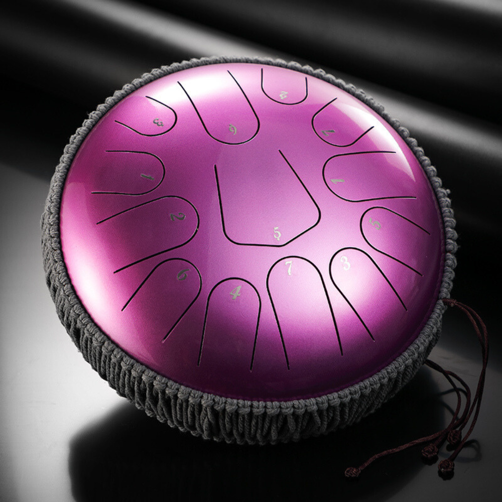 Hluru Steel Tongue Drum 12" 13-Note C Major