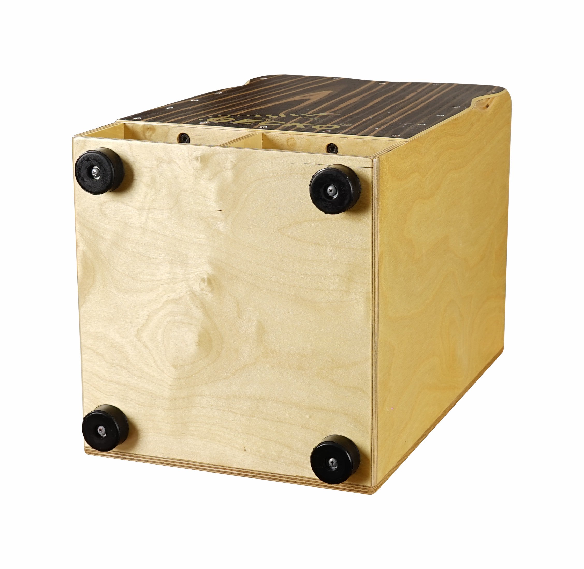 Gecko Cajon Drum Jumbo Bass Hand Percussion with Backpack Bag box drum snare cajon Wooden Percussion Box, with Internal Guitar Strings