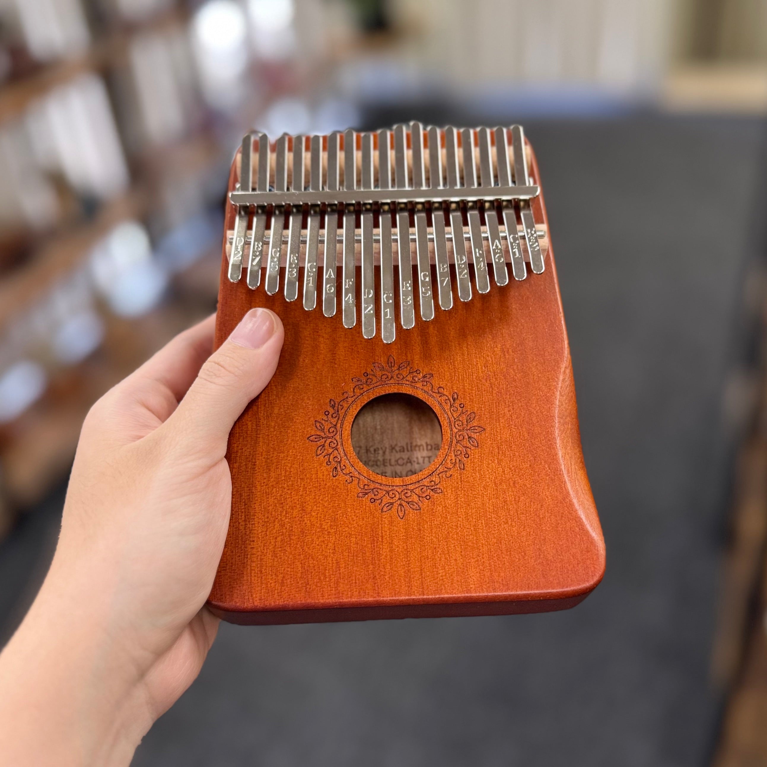 Kalimba 17 Key Classic Natural