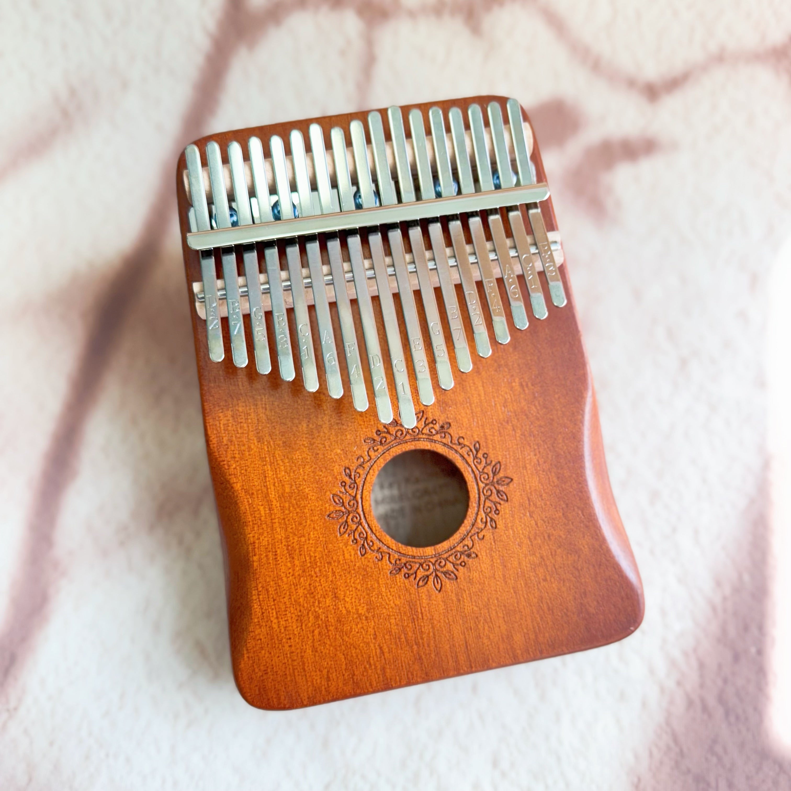 Buy Kalimba Australia 17 Key Classic Natural thumb piano beginner musical instrument sound healing relaxing mbira