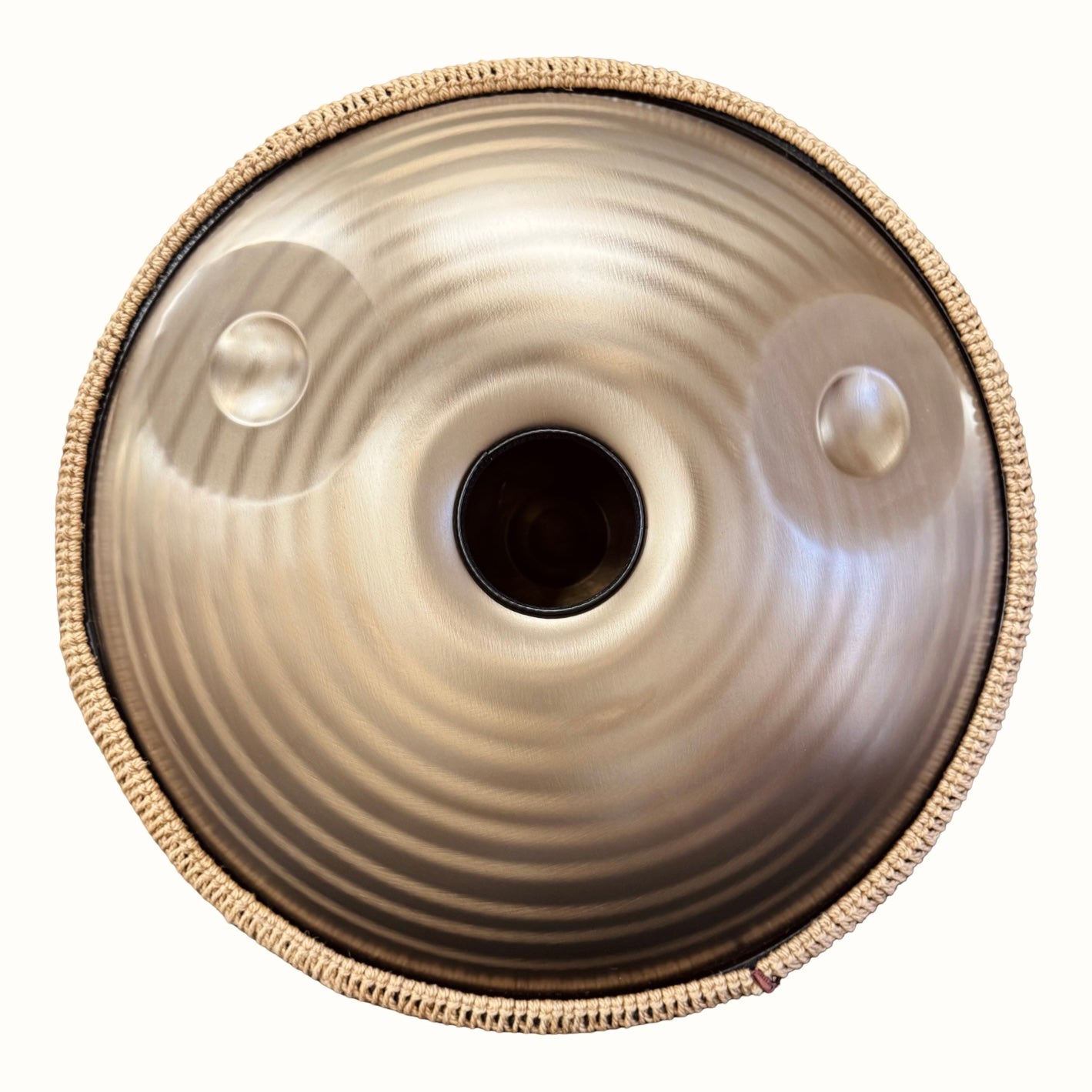 Riza Handpan 14-Note D Kurd Beginner Gold 432hz 55cm
