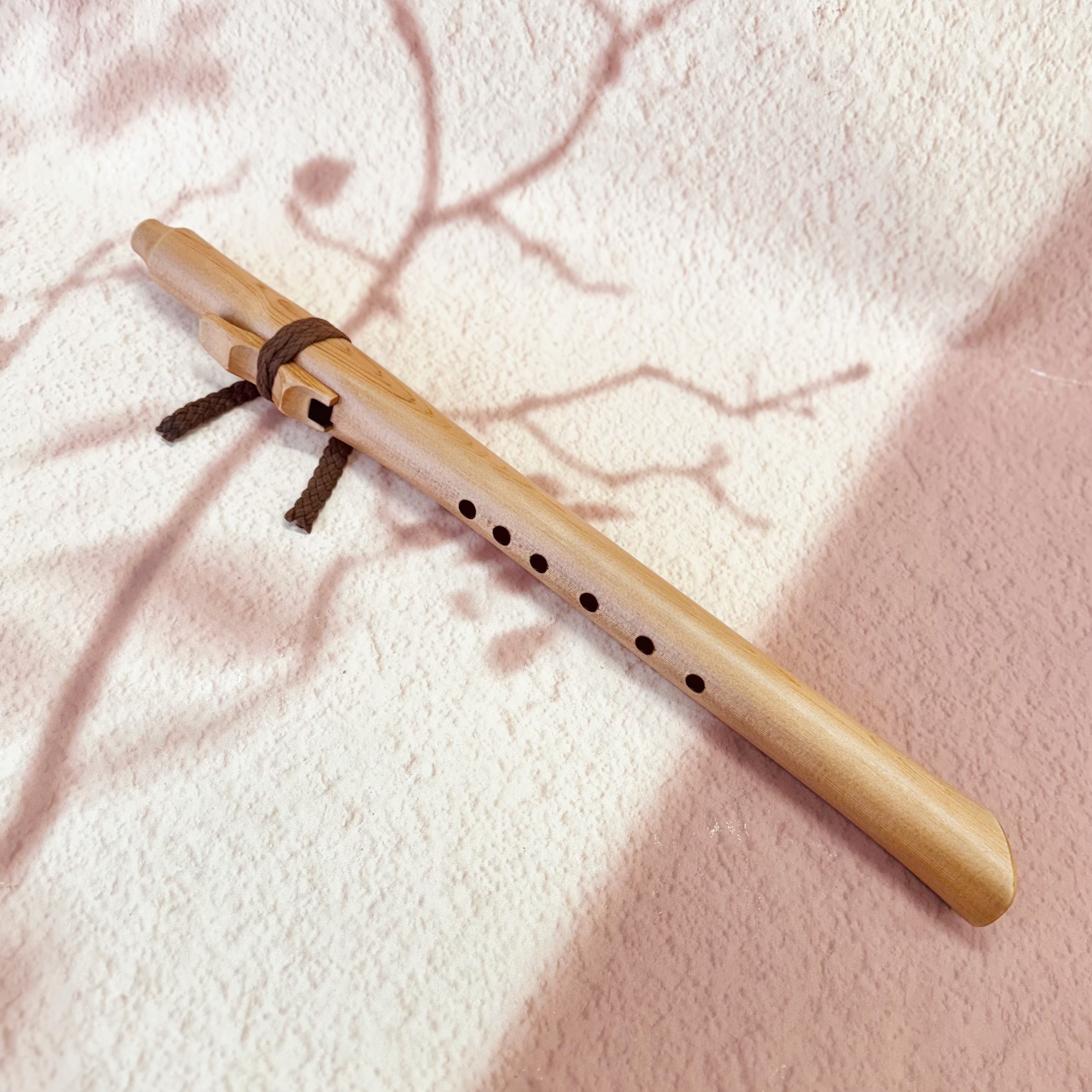 Handmade Native-style cedar flute in 432 Hz tuning, crafted in Queensland Australia from Western Red Cedar, available in G minor and A minor pentatonic scales