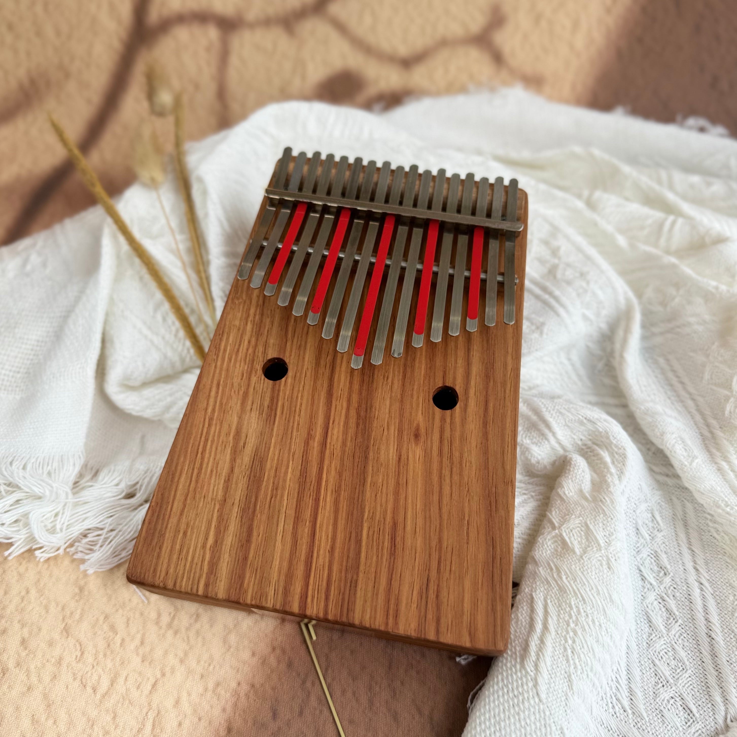 Hugh Tracey Chromatic Kalimba 34 Key Double Sided Kalimba thumb piano Handmade in Africa