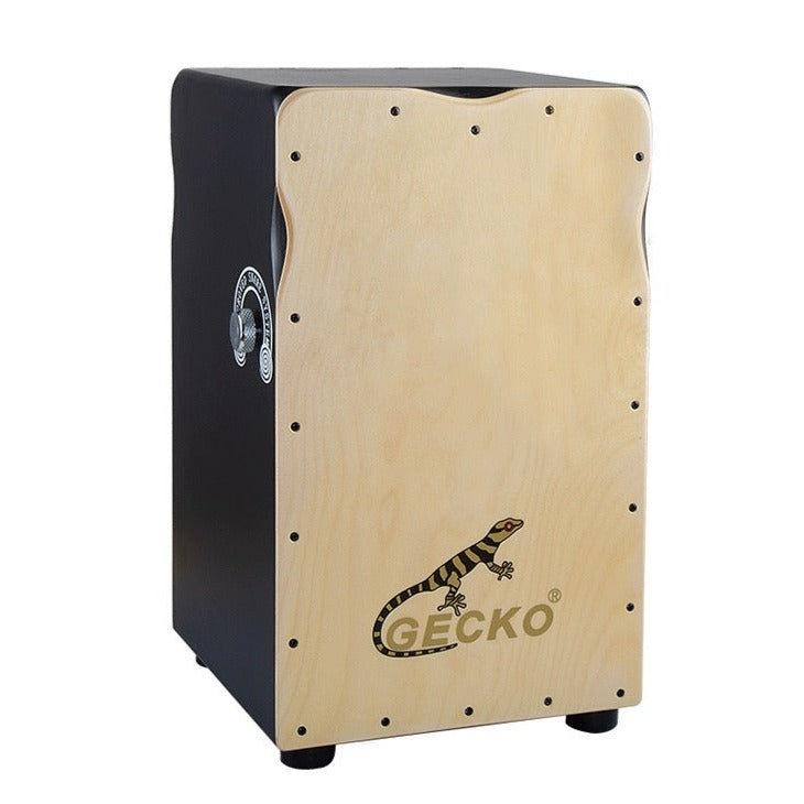 Gecko Cajon Drum Double Sided Drum Hand Percussion string cajon snare cajon CL99 w/Backpack