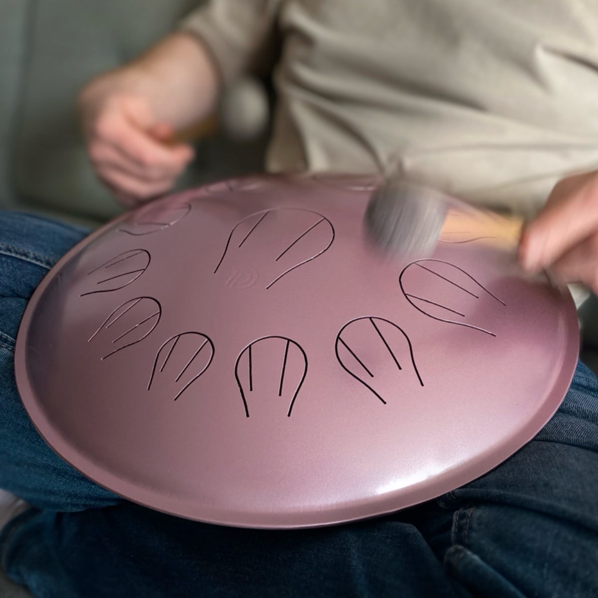 Tonedrum Handcrafted Oxalis Steel Tongue Drum