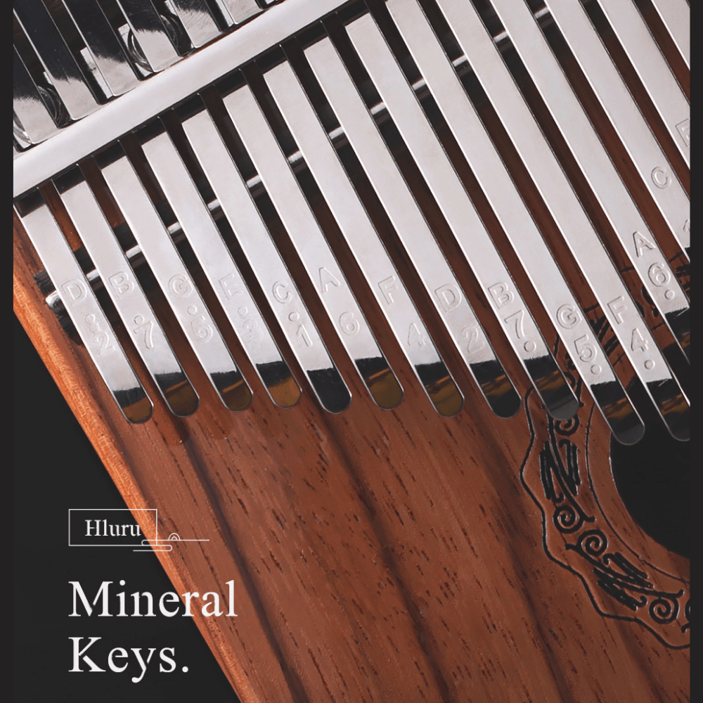 Kalimba 21 Key Kalimba Hluru Hollow-body African Rosewood w/Case musical instrument buy kalimba Australia