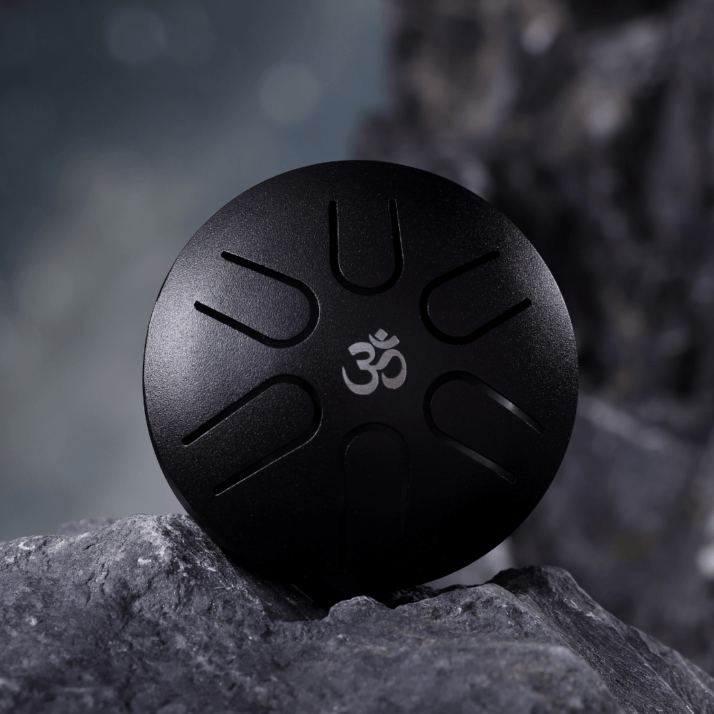 tank drum happy drum meditation sound healing musical therapy Hluru Super Mini Steel Tongue Drum 3" 6-Note Pentatonic buy tongue drum Australia