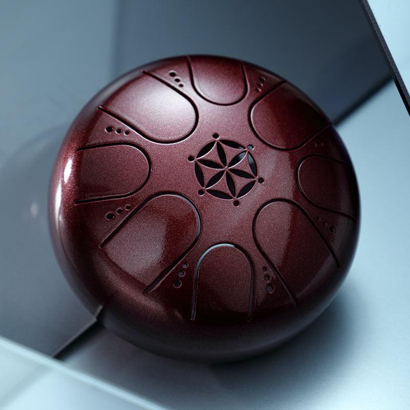 Hluru Steel Tongue Drum Mini 5" 8-Note C Major w/Bag (6 Colours) - Little Kalimba Shop