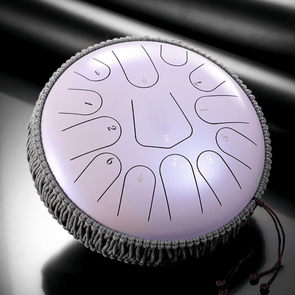Hluru Steel Tongue Drum 12" 13-Note C Major