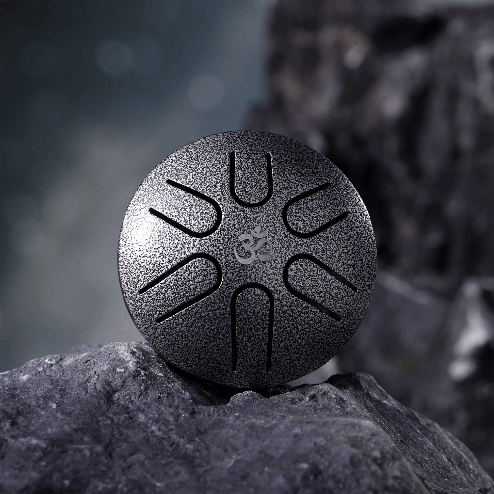 tank drum happy drum meditation sound healing musical therapy Hluru Super Mini Steel Tongue Drum 3" 6-Note Pentatonic buy tongue drum Australia