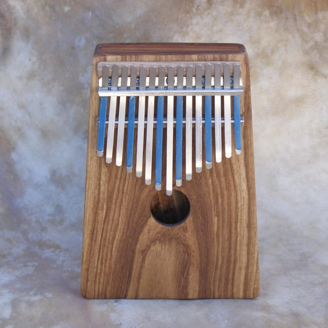 Hugh Tracey Alto Kalimba 17 Key mbira thumb piano musical instrument sound healing musical therapist with Electronic Pickup Handmade in Africa