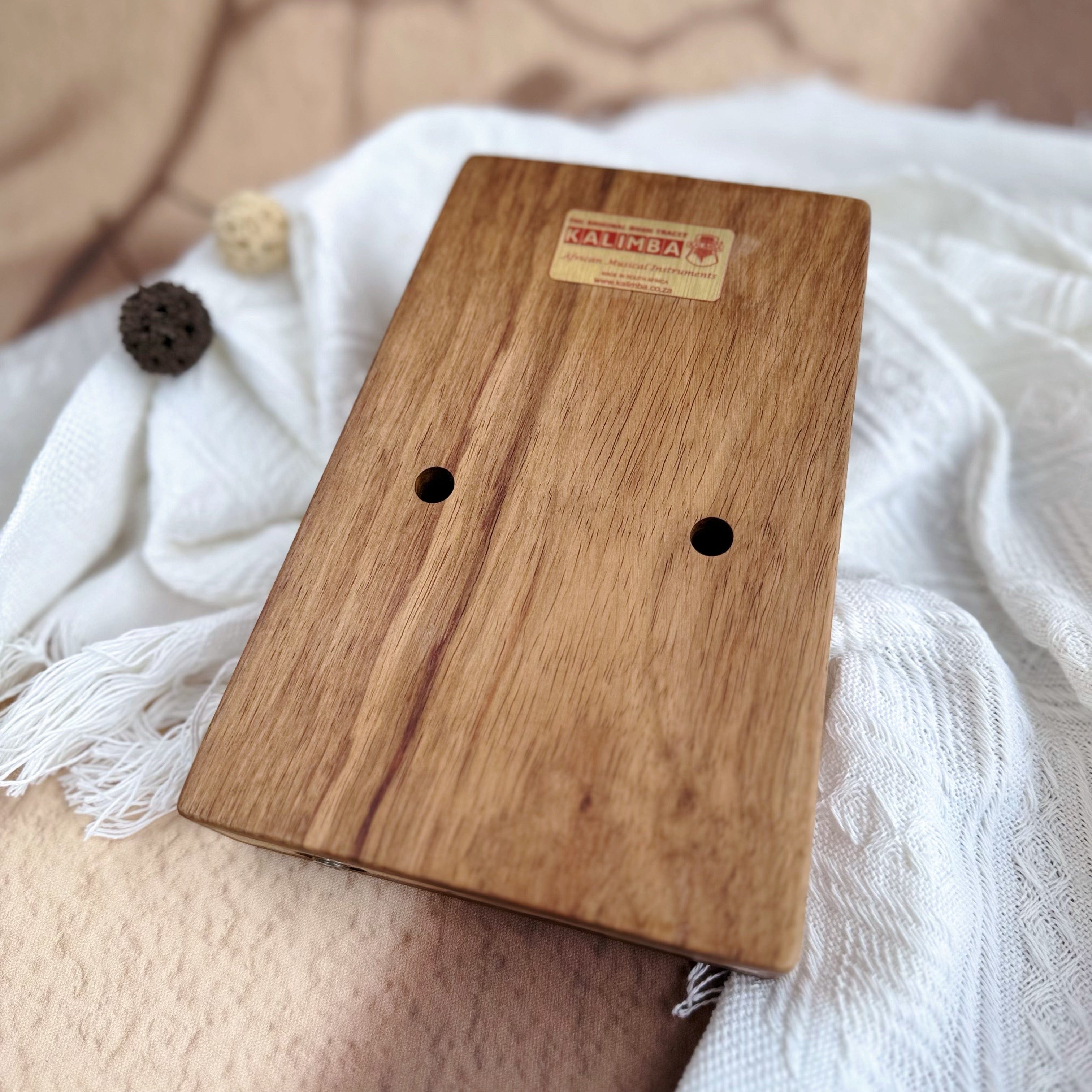 Hugh Tracey Treble Kalimba 17 Key mbira thumb piano musical instrument sound healing musical therapist with Electronic Pickup Handcrafted in South Africa