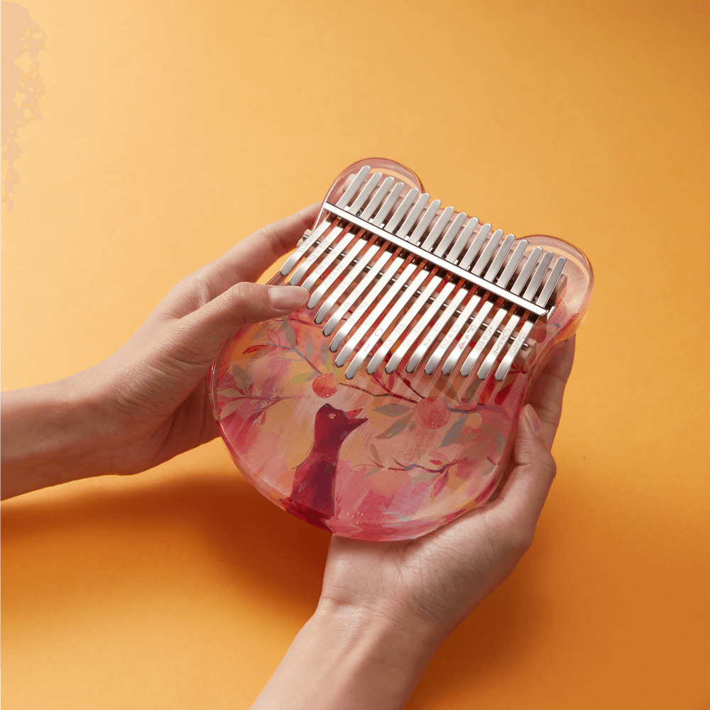 Acrylic top cat kalimba