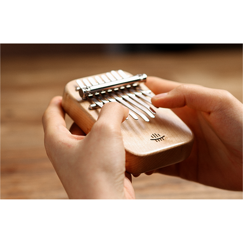 Kalimba 8 Key Pentatonic Maple Hluru