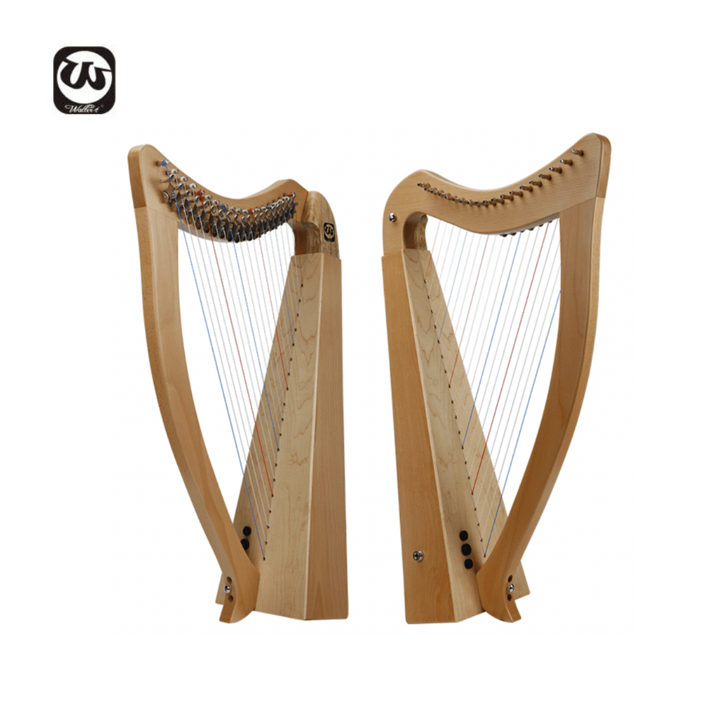 Lever Harp Premium Celtic Mini Pixie Harp Walter 19 String w/Bag - Little Kalimba Shop