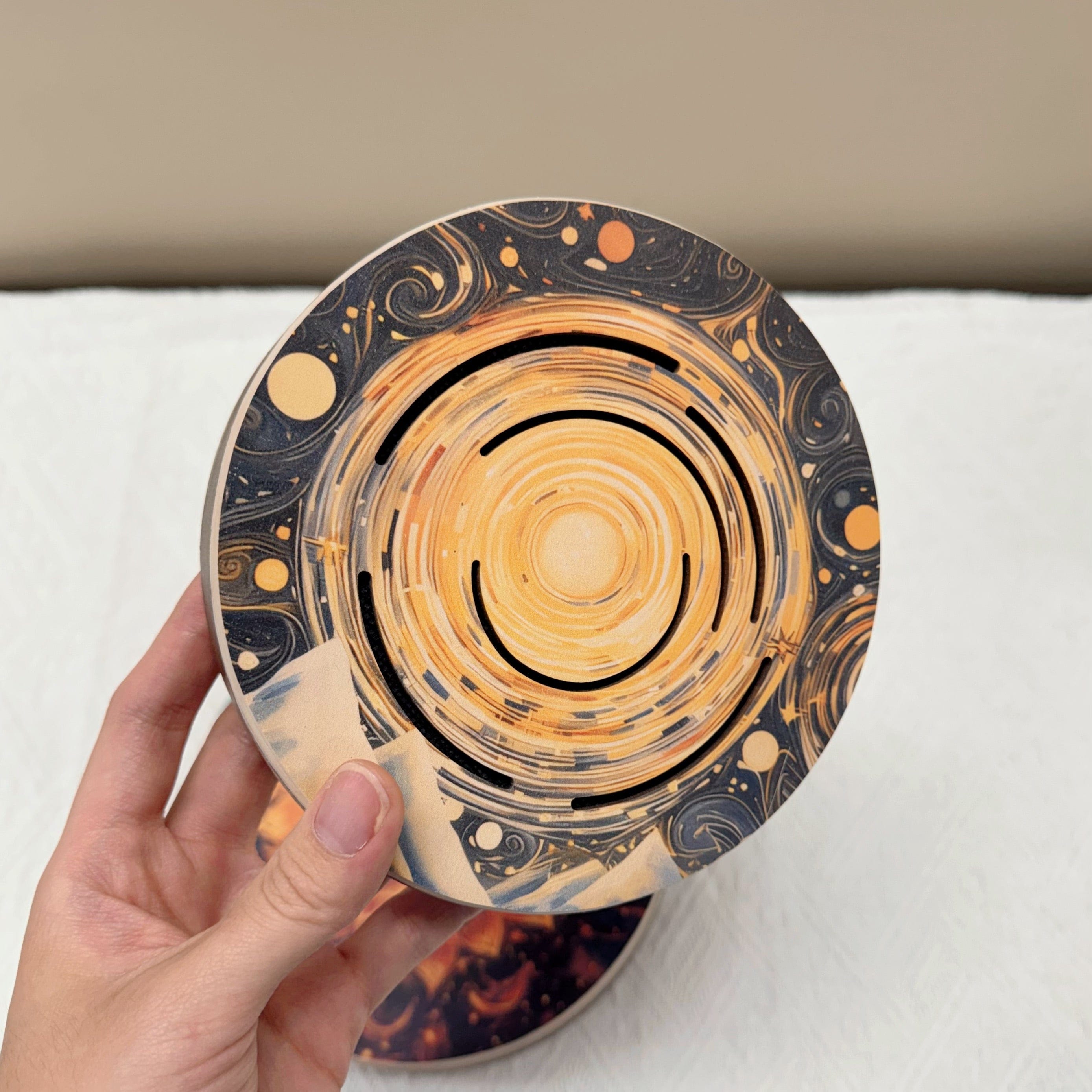 river drum water drum Handcrafted 20 cm Sound Healing Instrument