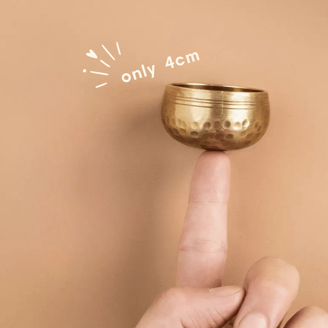 Mini Singing Bowl Nepal Handmade Meditation 4cm
