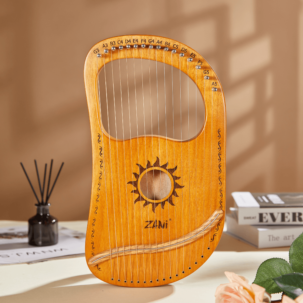 Lyre Harp 16 String Classic Mahogany Mini mini celtic harp