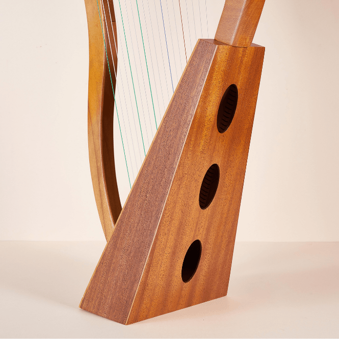 Pixie Harp Mini Celtic Harp 19 String Mahogany w/Bag - Little Kalimba Shop