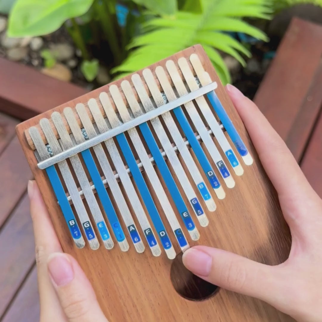 kalimba musical instrument sound healing musical therapy Handmade in Africa