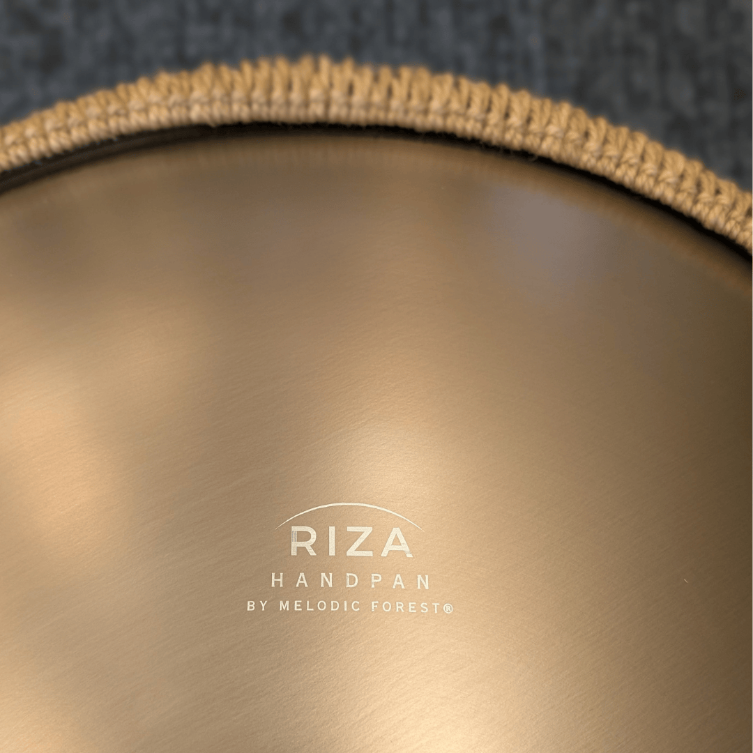 Buy beginner handpan in Australia – 55 cm Mandala 10-note D Kurd handpan, 432 Hz tuning, ideal beginner handpan for meditation, music therapy, acoustic performance, and creative expression.
