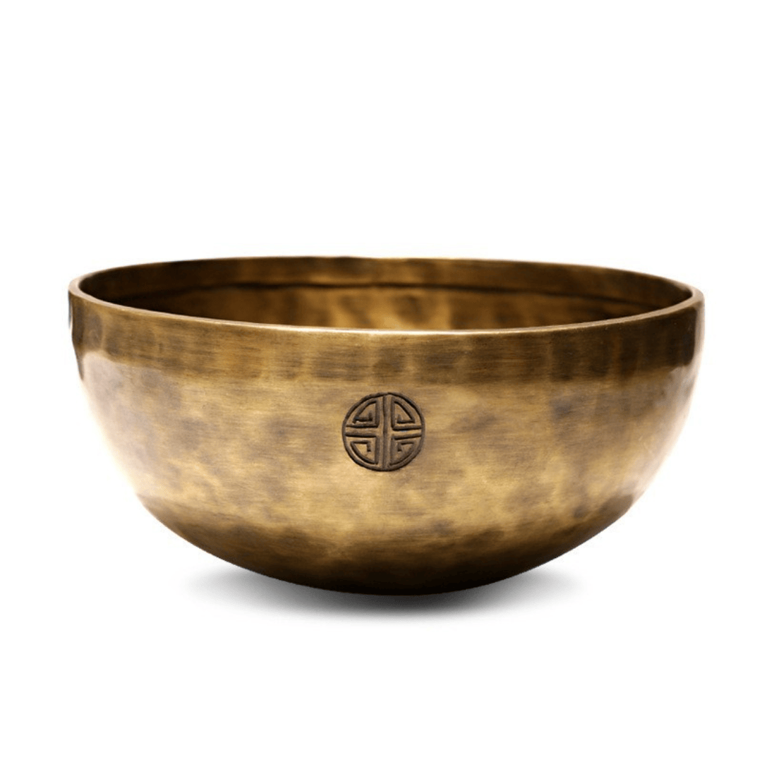 Tibetan Singing Bowl Nepal Handmade Meditation Full Moon 18cm-28cm