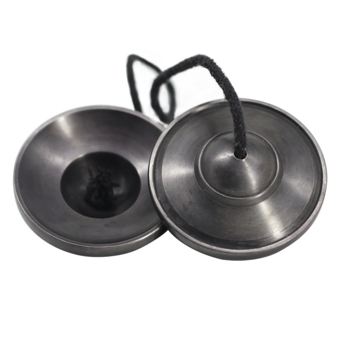 Tibetan Tingsha Handcrafted Large Bronze