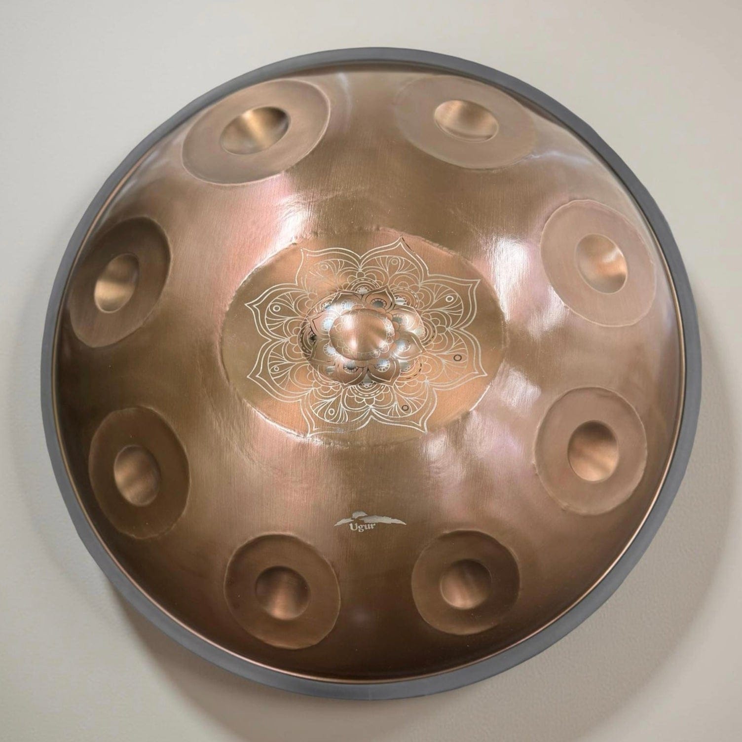 Ugur Handpan 9 Note D Celtic 432 Hz Bronze buy handpan Australia Beginner sound healing music therapy 