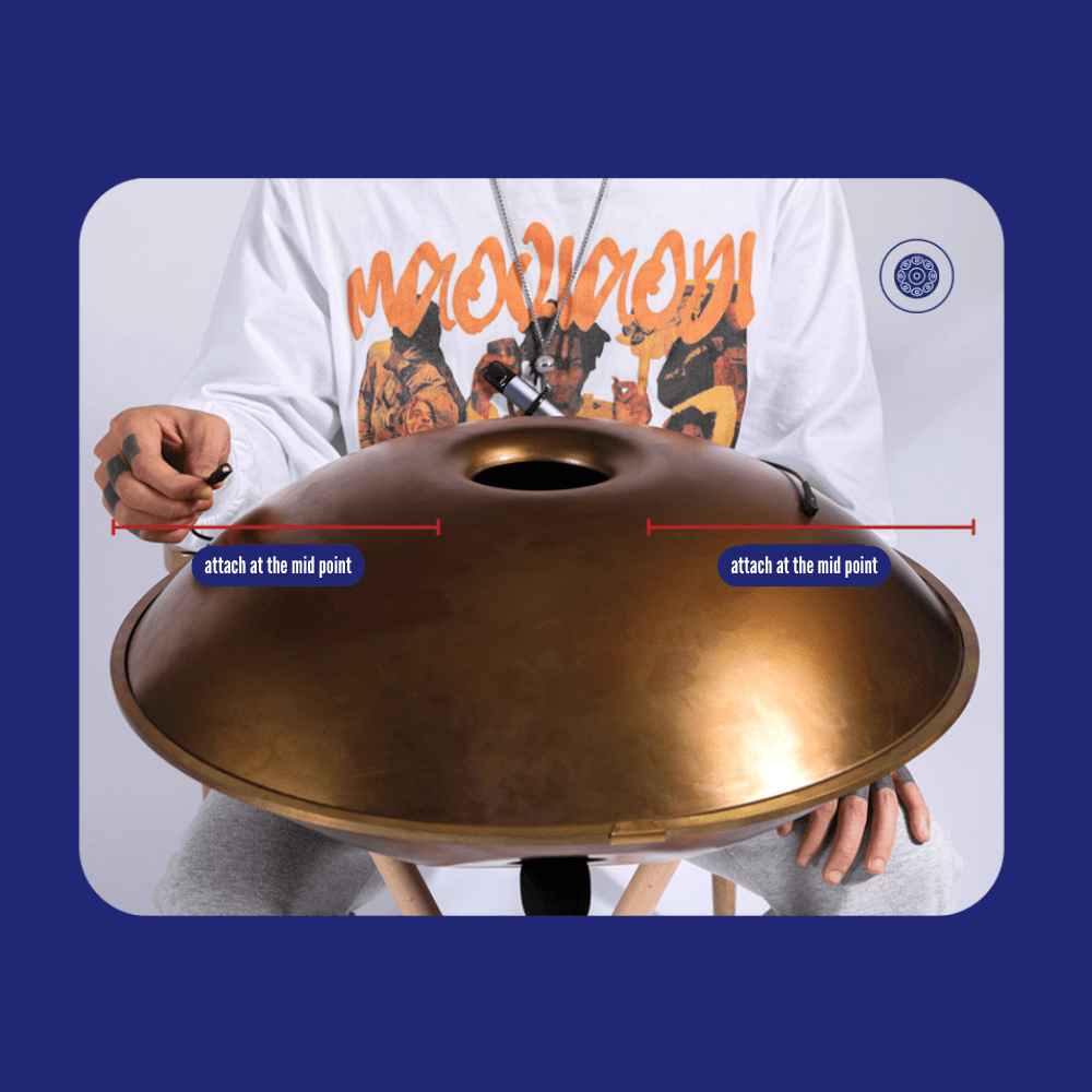 Universal Percussion Instrument Magnetic Pickup for tongue drum kalimba handpan