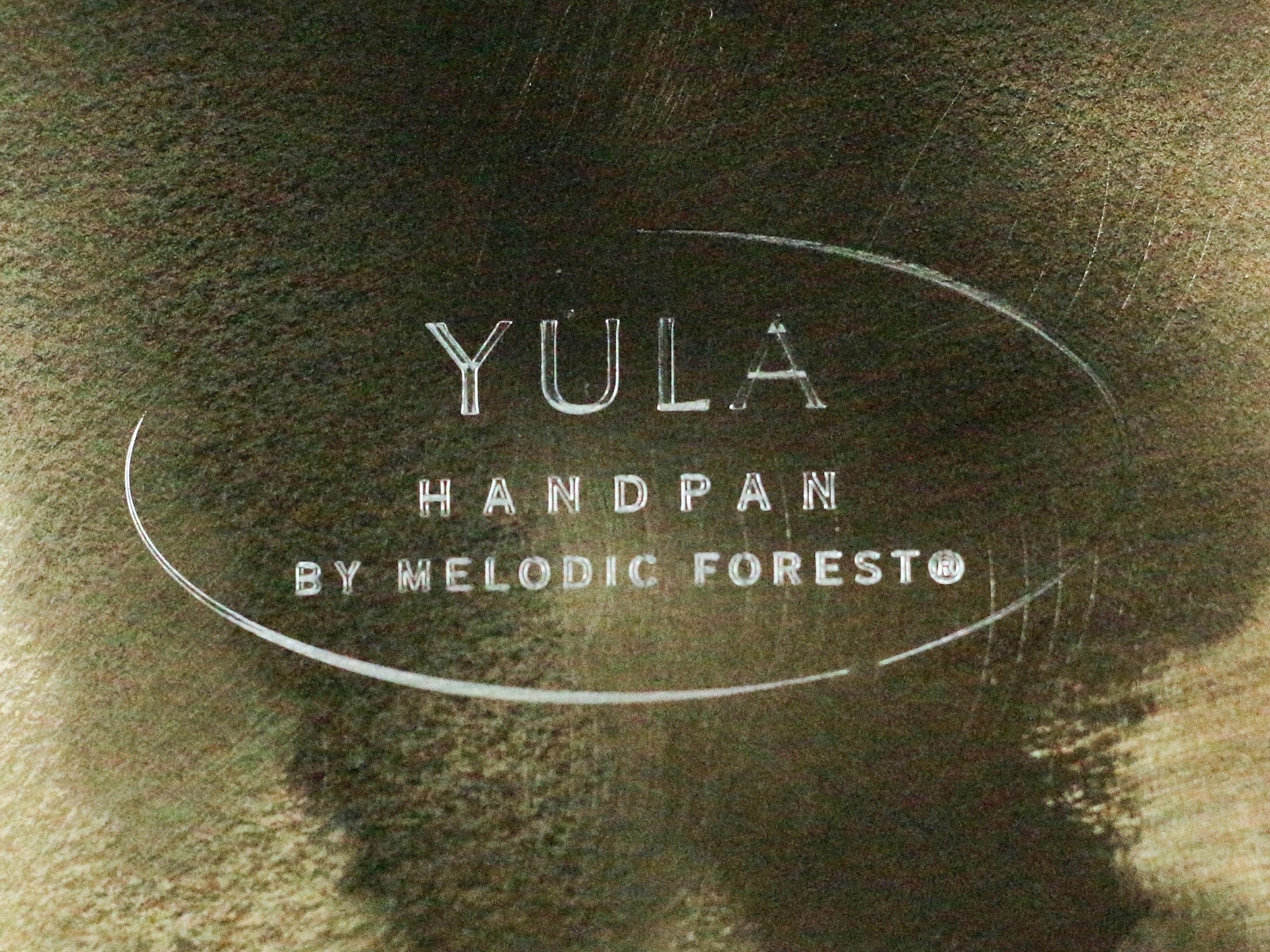 Buy Handpan Australia – YULA 15-Note C# Pygmy double-sided amber steel handpan, Quality Handpan with elegant bronze finish, Affordable Handpan and ideal Handpan for beginners.