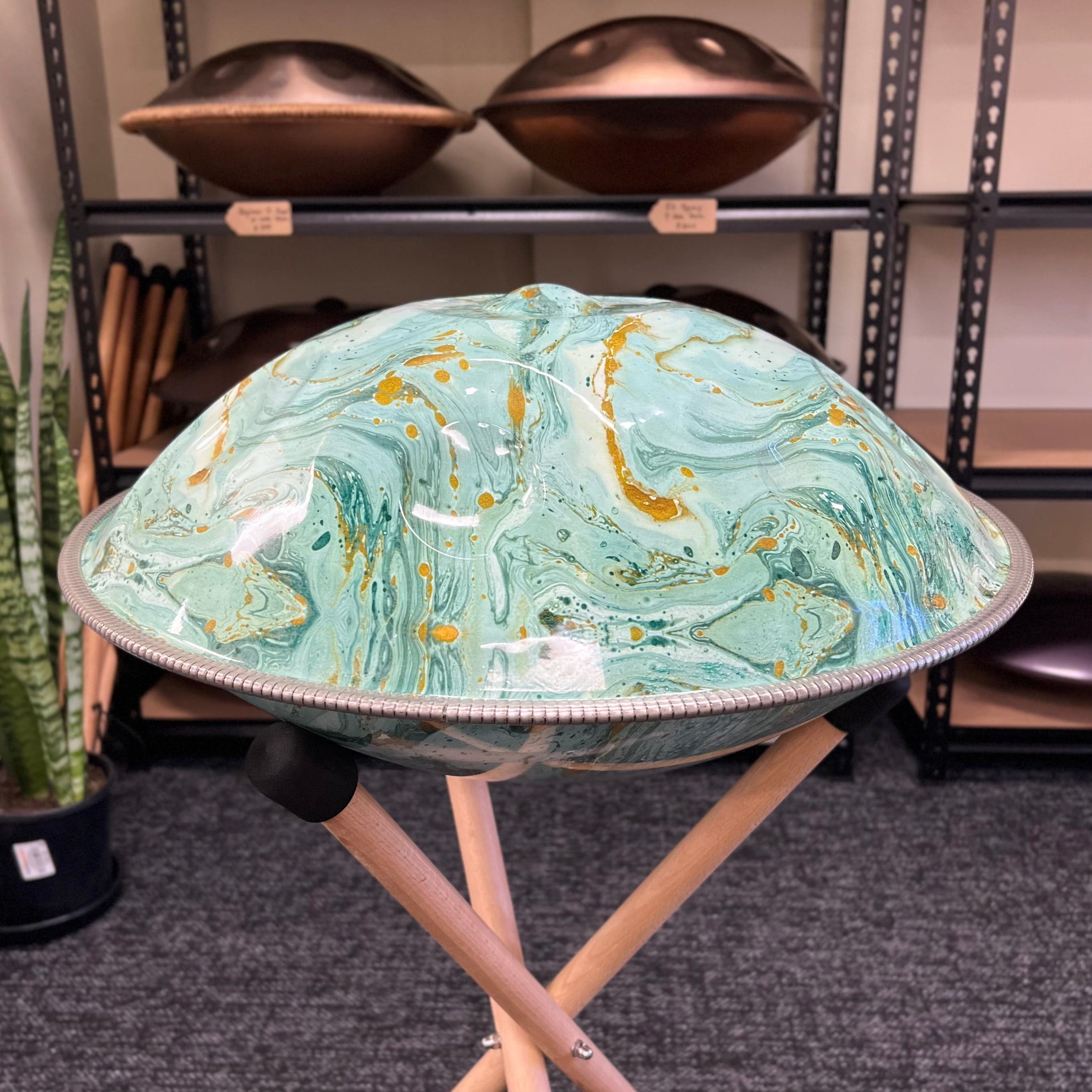 Yula Handpan 10-Note D Aegean Ocean 432Hz 55cm